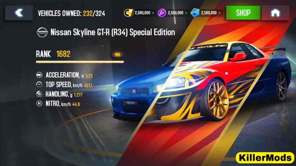 Asphalt 8 Mod Apk