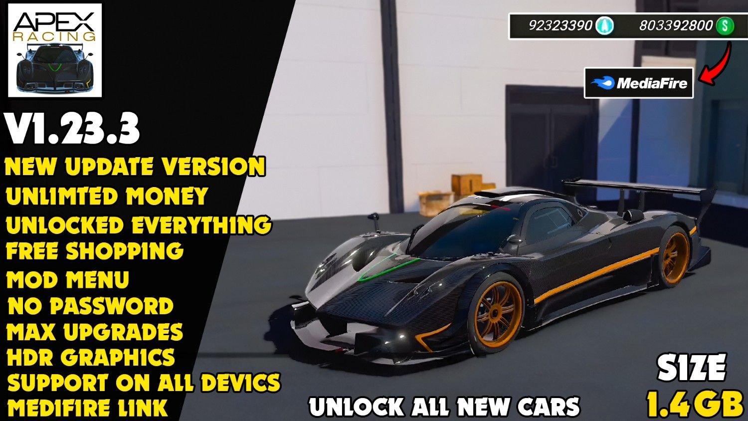 APEX RACING MOD APK Cover