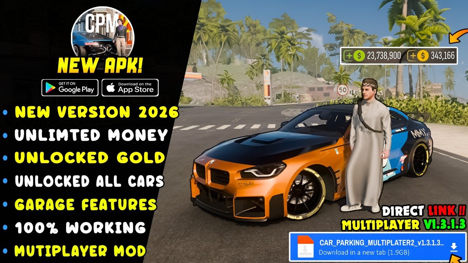 CPM 2 MOD APK v1.3.1.3 (2026) | Unlimited Money
