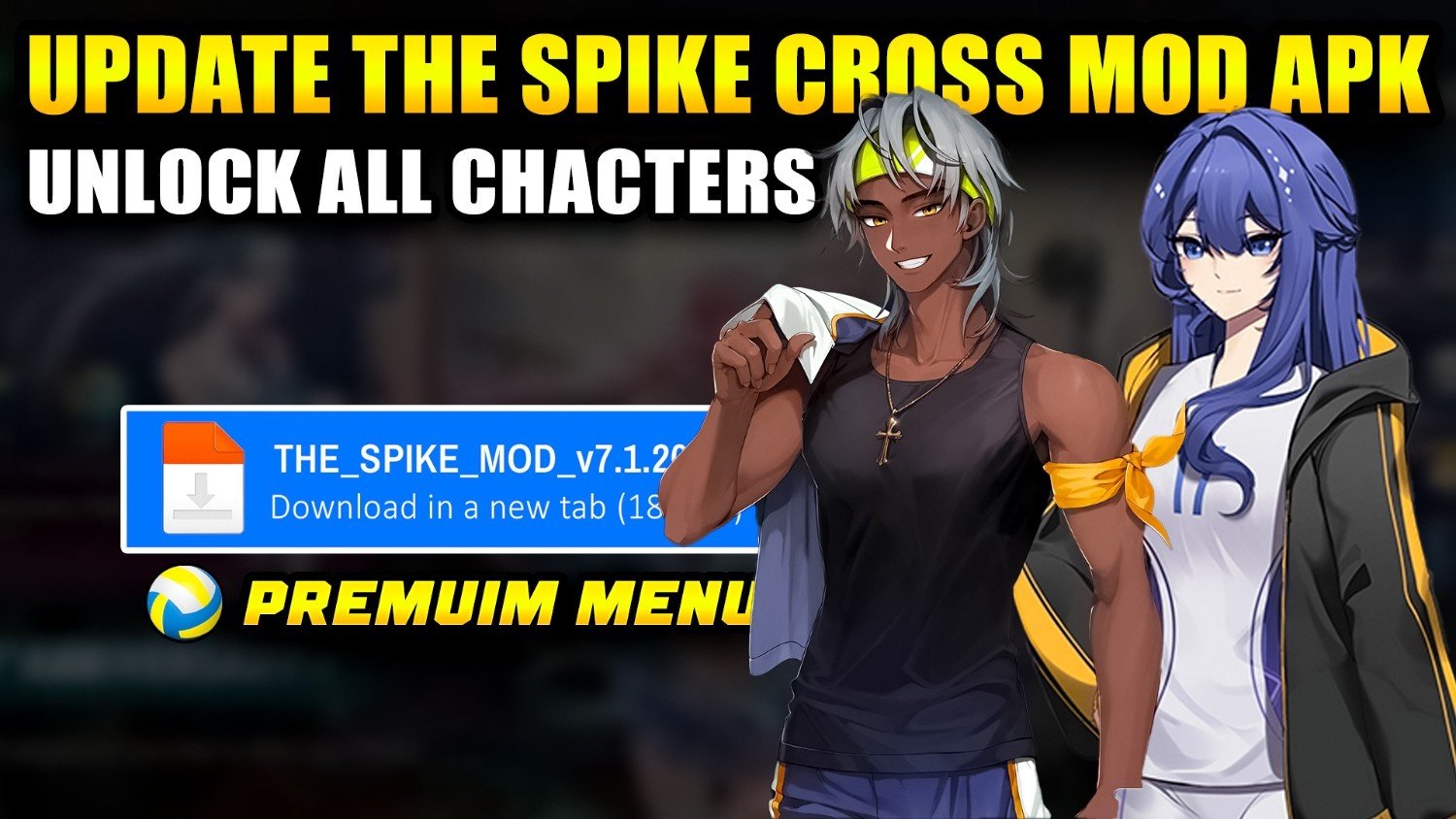 Killer Mod – The Spike Volleyball MOD APK v7.1.202 (2026) – Unlimited Money