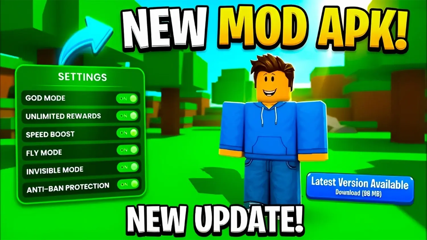 Roblox MOD Menu APK (2026) Cover