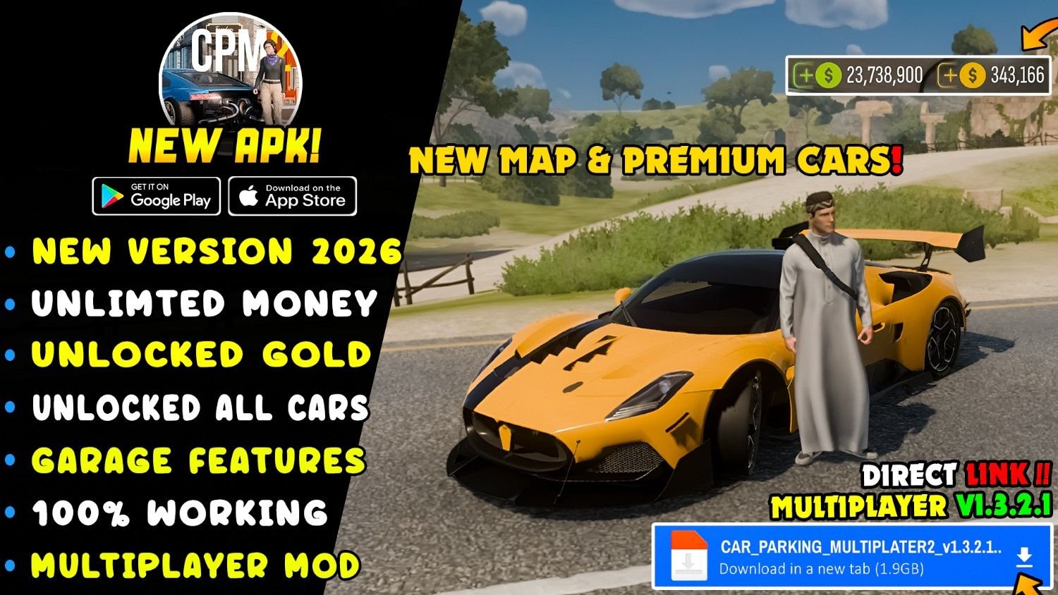 CPM 2 MOD APK v1.3.2.1 (2026) | Unlimited Money
