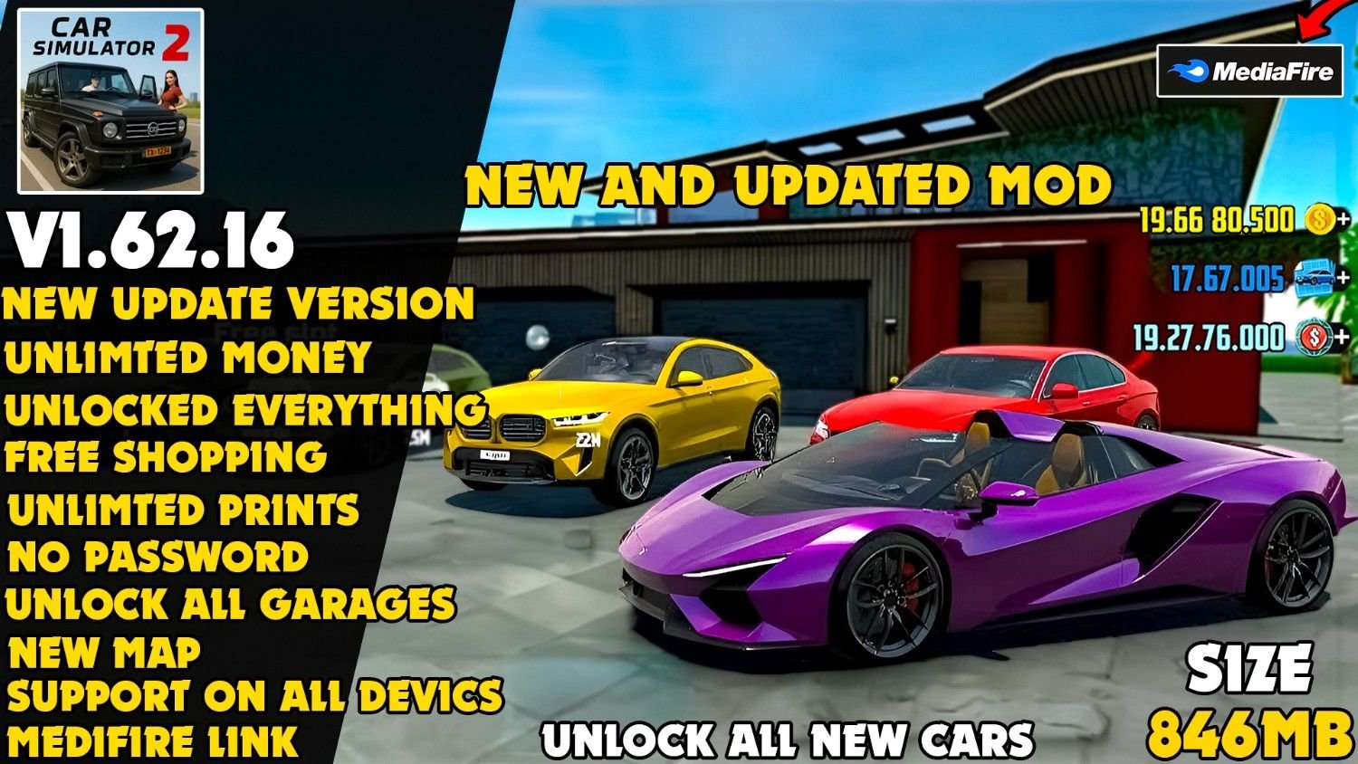 Car Simulator 2 MOD APK Cover