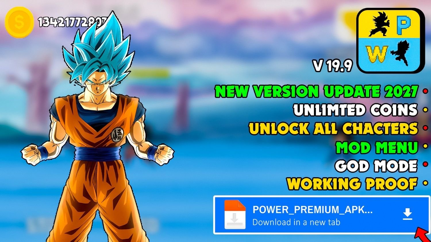 Power Warriors Mod Apk v19.9 Cover