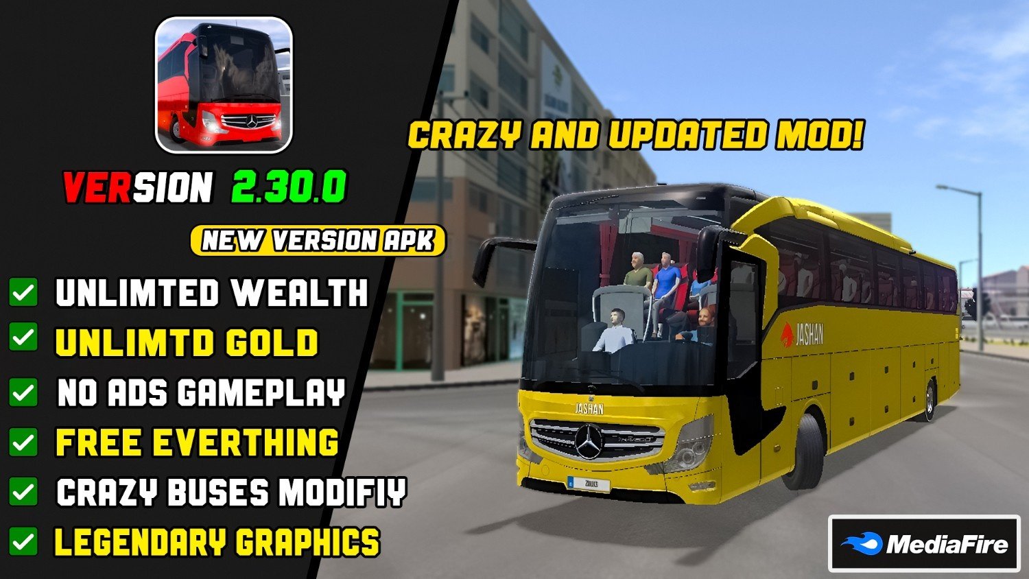 Bus Simulator Ultimate MOD v2.3.0 Cover