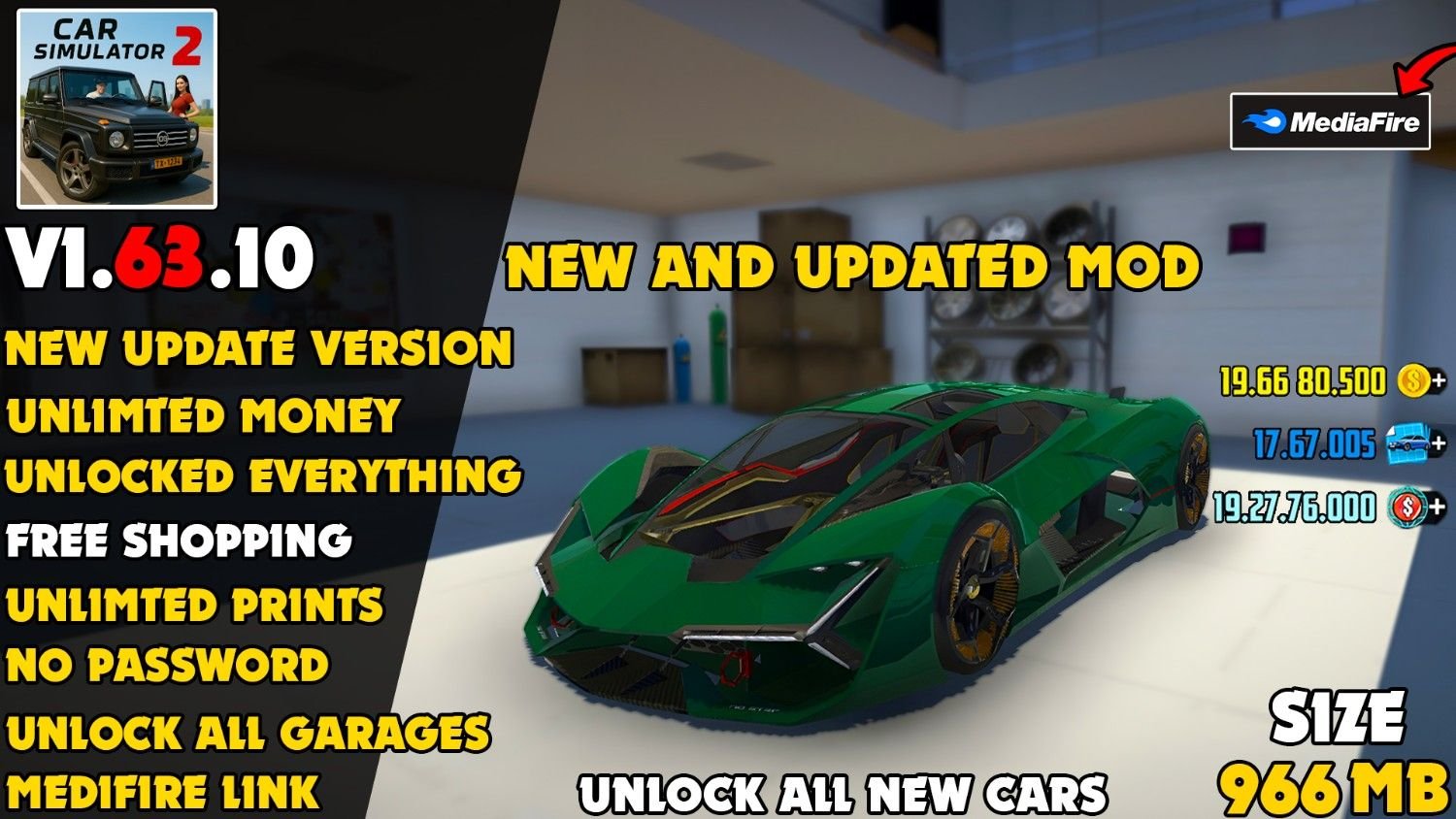 Car Simulator 2 Mod v1.63.1 Cover